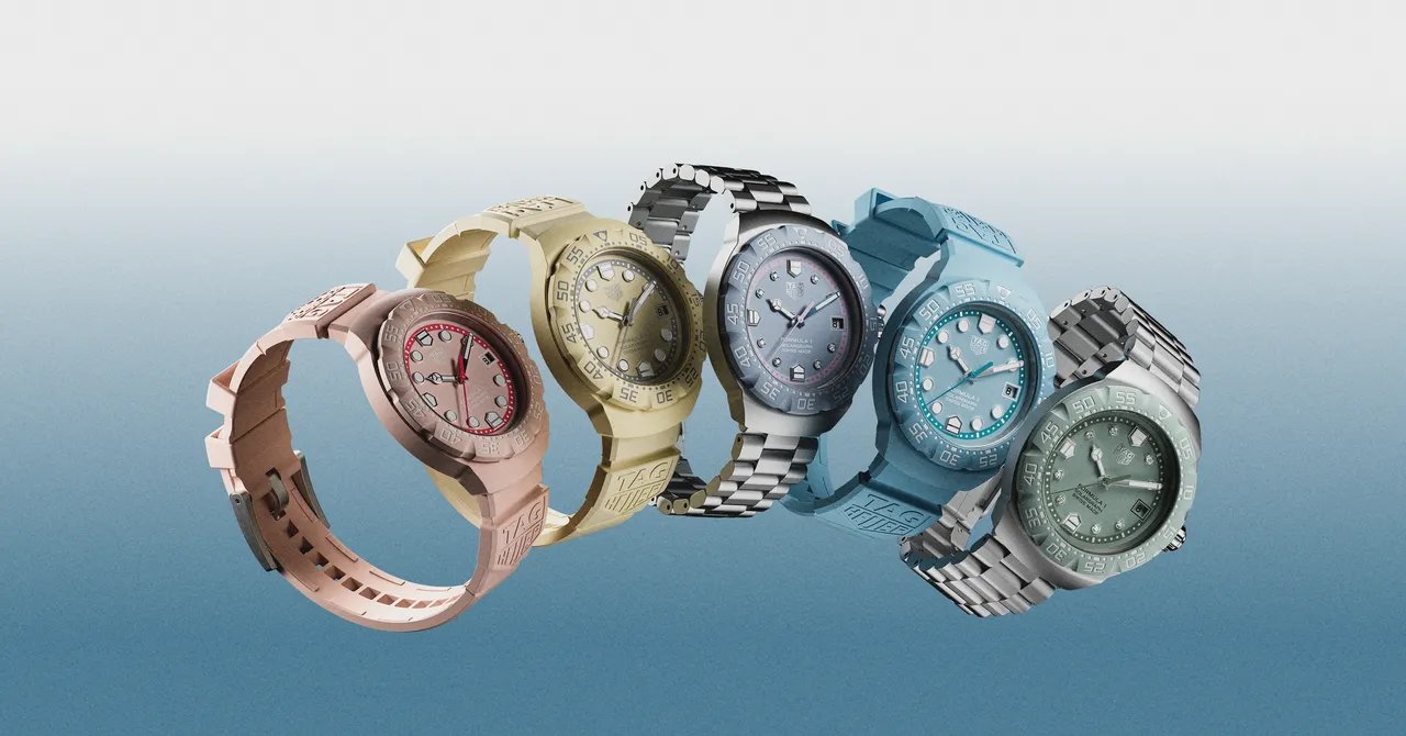 TAG Heuer Has Dropped New Polylight-Powered F1s