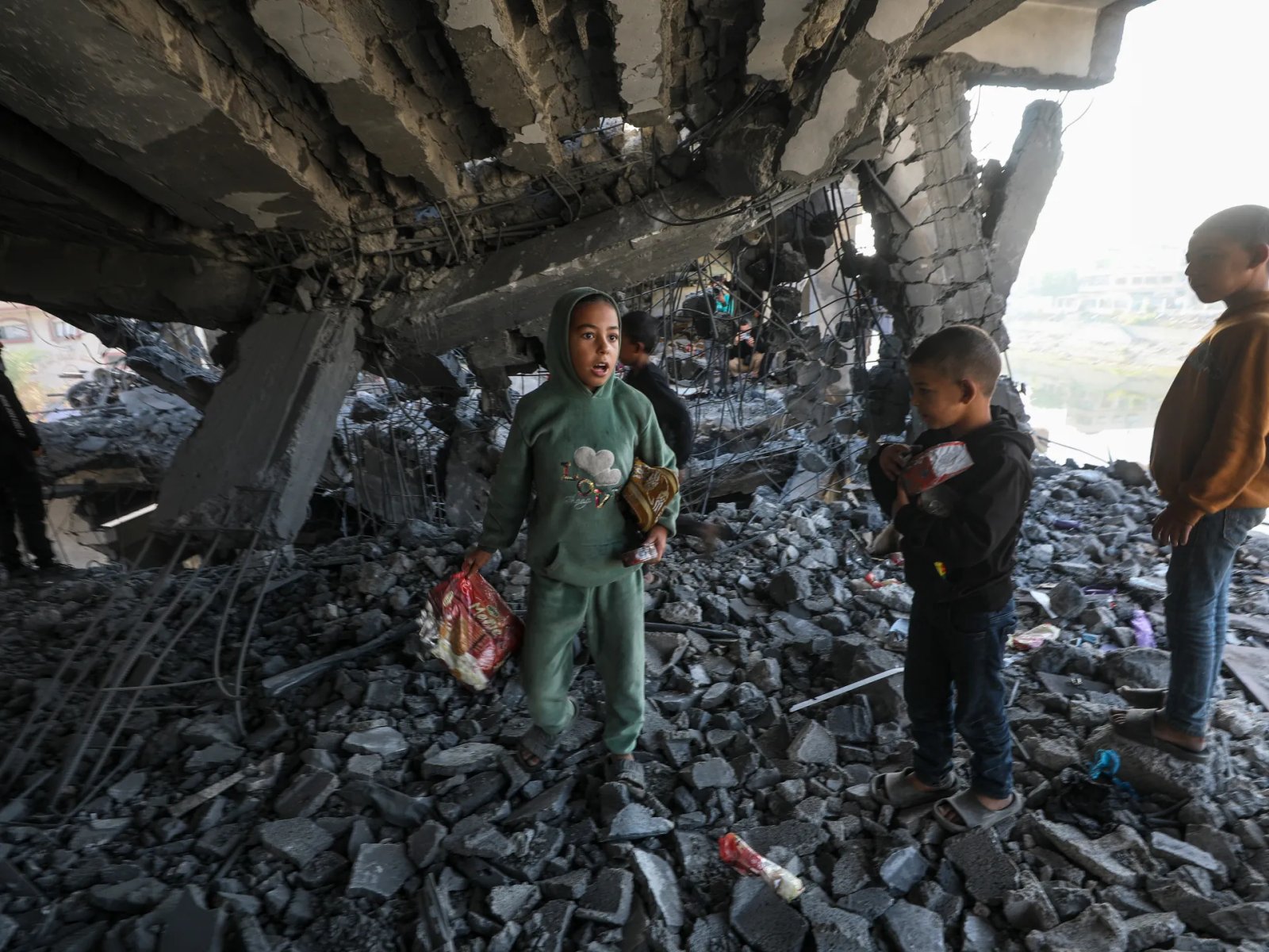 Israeli strike kills five in Gaza, including three children | Israel-Palestine conflict News