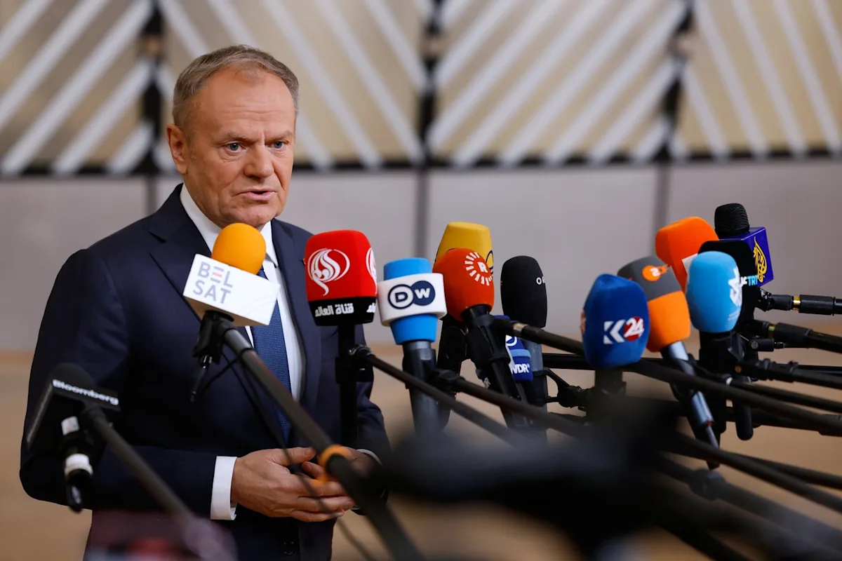 Polish leader Tusk claims Russia-linked crypto firm backed Nawrocki’s presidential bid