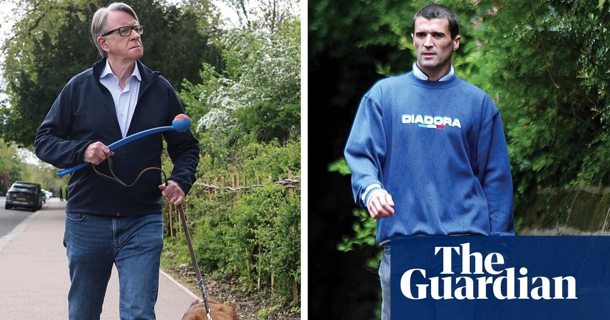 Walking the dog and braving the paps: the art of the doorstep photo, from Keane to Mandelson | Peter Mandelson