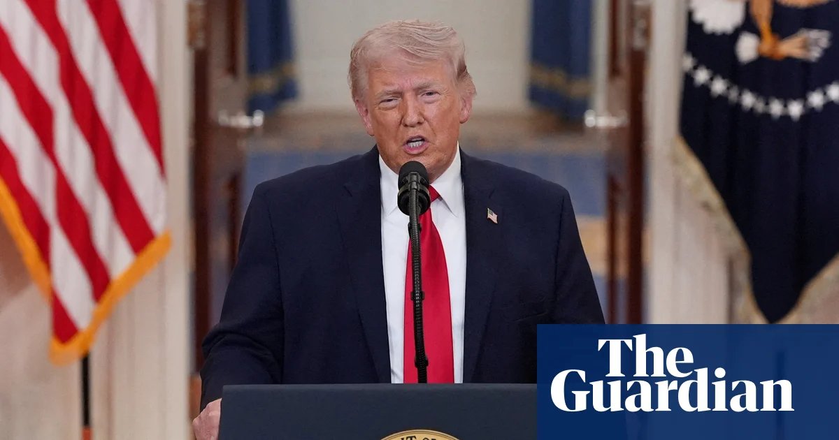First Thing: Trump claims Iran war is ‘nearing completion’ in address to nation | US news