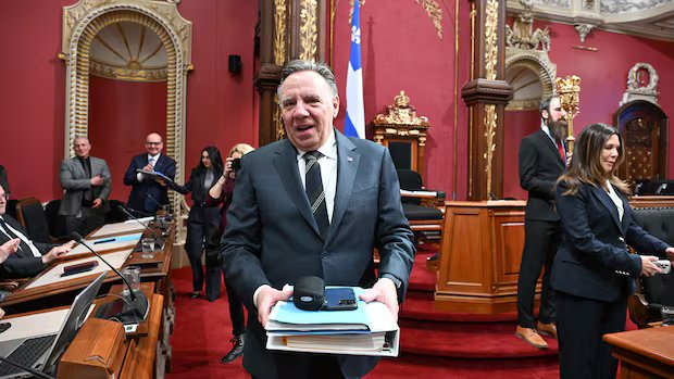 Legault speaks on French in Montreal, Quebec identity in final question period speech