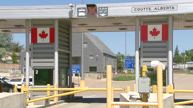 87 kilograms of cocaine seized at Coutts border