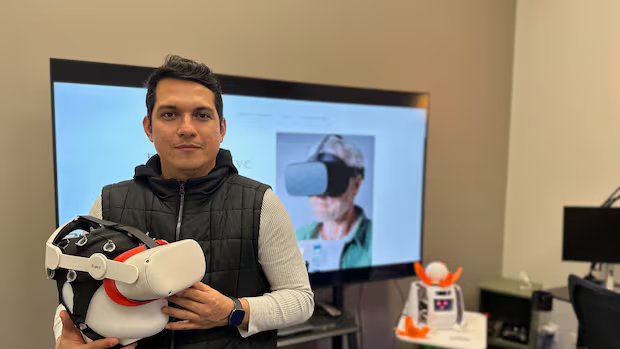 How Brantford, Ont., researchers are using VR gaming to help older adults with dementia stay fit