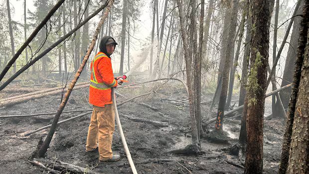 Sask. volunteers spent $39K to save their homes from wildfire. Will they be compensated?