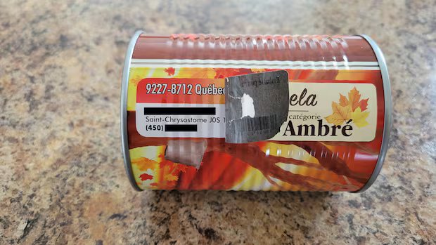 Fake maple syrup plot thickens: Cans found with label hiding name of implicated company
