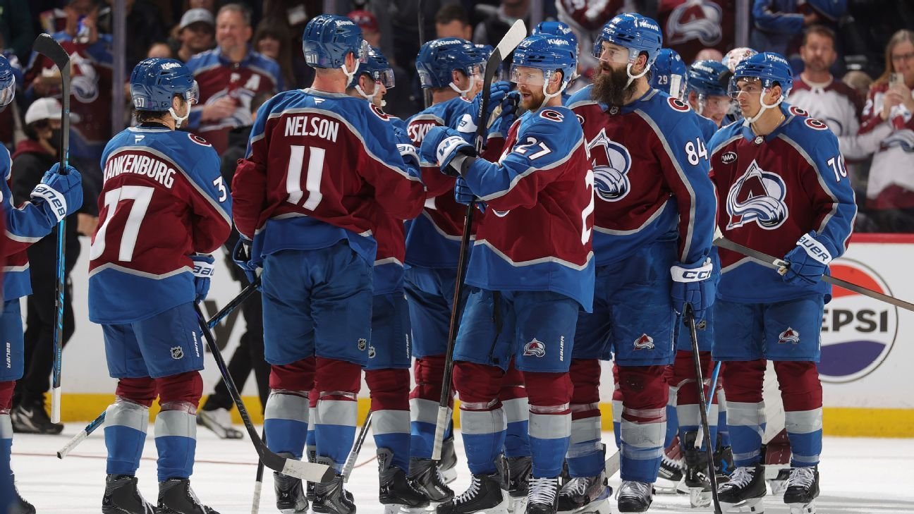 Avalanche win Presidents’ Trophy for NHL’s best record