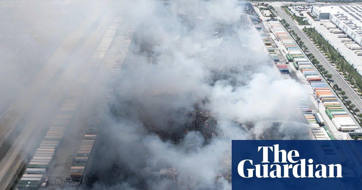 Worker who set fire to California warehouse compares self with Luigi Mangione | California