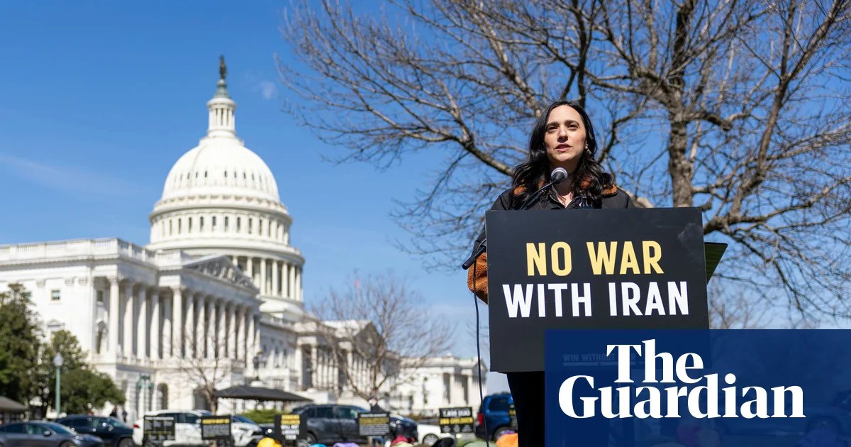 ’He’s mentally unstable’: Iranian American in Congress condemns Trump’s war and pushes for his removal | US-Israel war on Iran