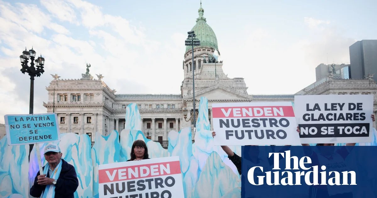 Argentina approves Milei’s glacier mining bill amid environmental protests | Argentina