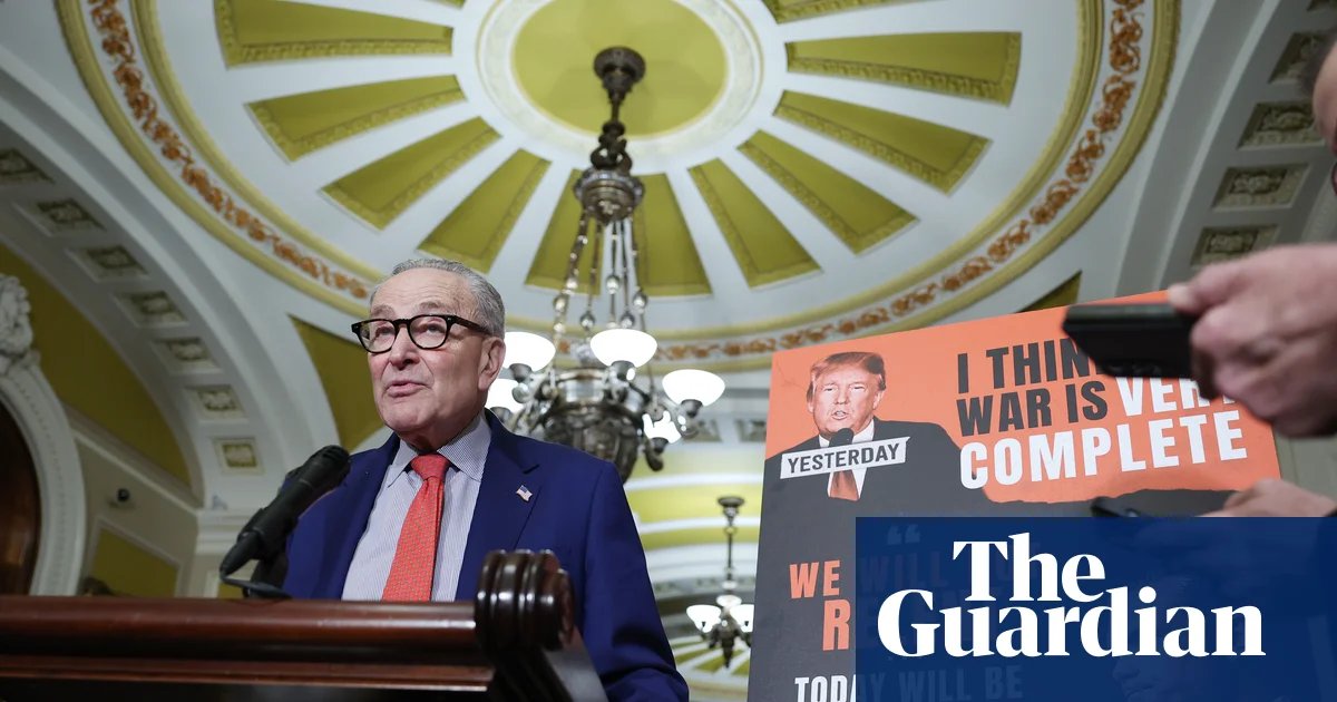 Democrats urged to reclaim anti-war identity amid Trump’s assault on Iran | Democrats