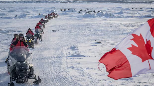 Rangers end ‘majestic’ snowmobile trek through Canada’s North in Churchill