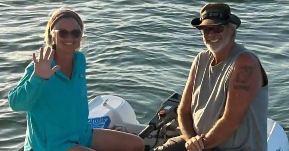 Brian Hooker shared maps he says show where his wife went missing in the Bahamas