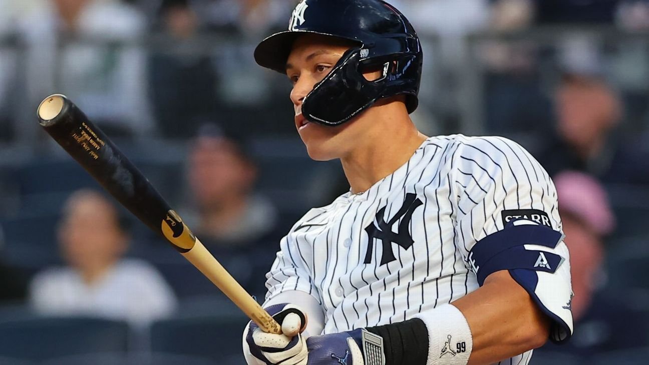 Aaron Judge, Mike Trout each homer twice; Yankees top Angels