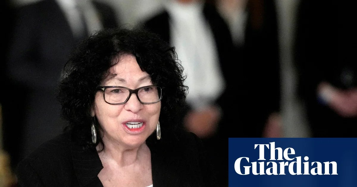 Sonia Sotomayor apologizes to Brett Kavanaugh in US supreme court justice spat | US supreme court