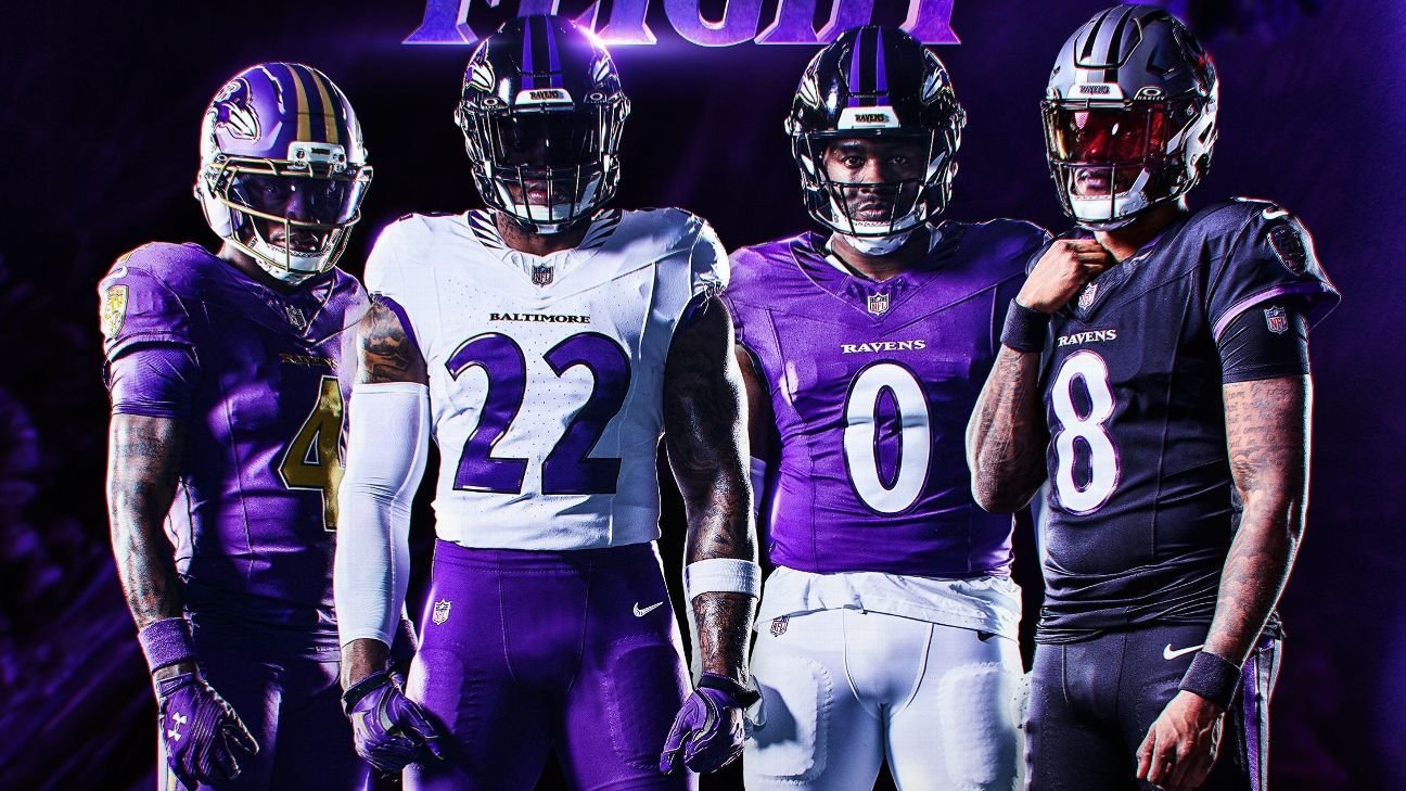 Baltimore Ravens unveil new uniform look ahead of 2026 season