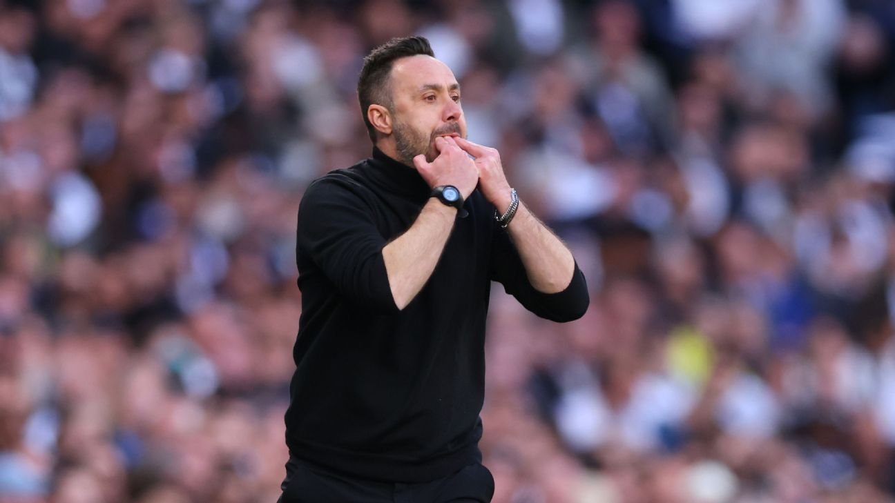 Roberto De Zerbi: Tottenham can win last five Premier League games