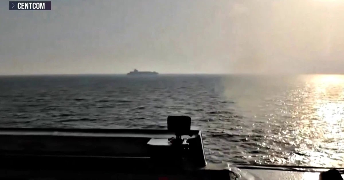 President Trump says U.S. struck & seized Iranian tanker