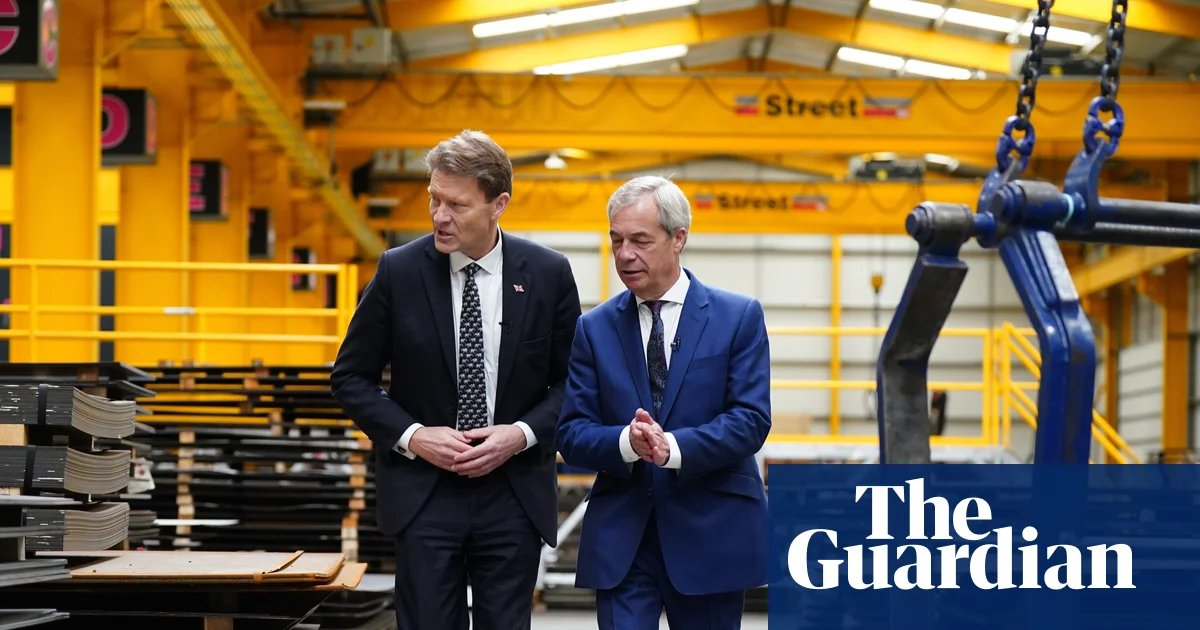 Reform UK asks steel bosses to draft ‘alternative strategy’ for industry | Steel industry