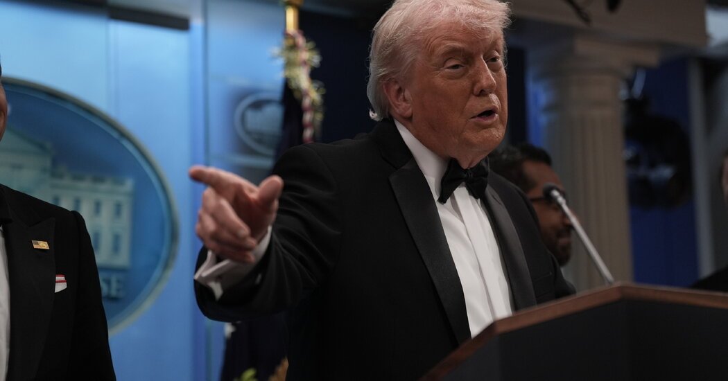 Live Updates: Investigators Search for Shooting Motive After Trump Rushed From Dinner