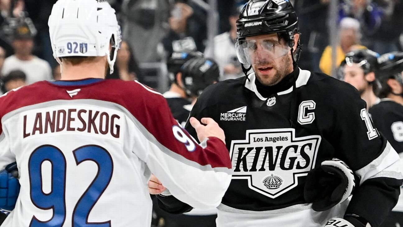 Anze Kopitar’s 20-year career comes to an end in Kings’ loss
