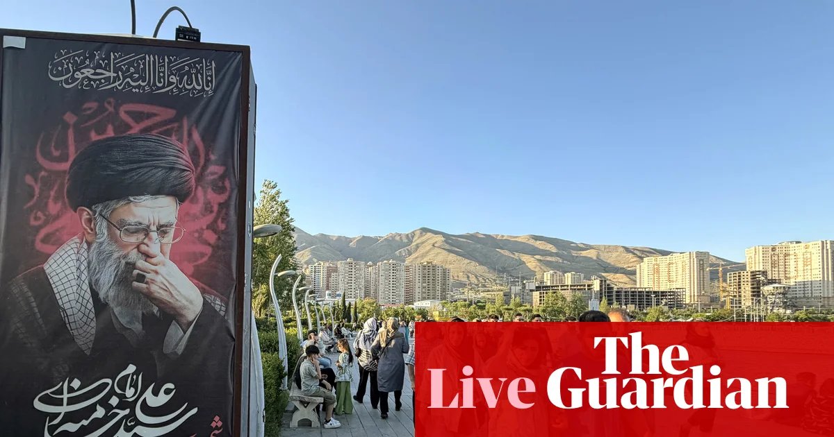 Middle East crisis live: Trump says Iran can call ‘if they want to talk’ amid impasse on negotiations | US-Israel war on Iran