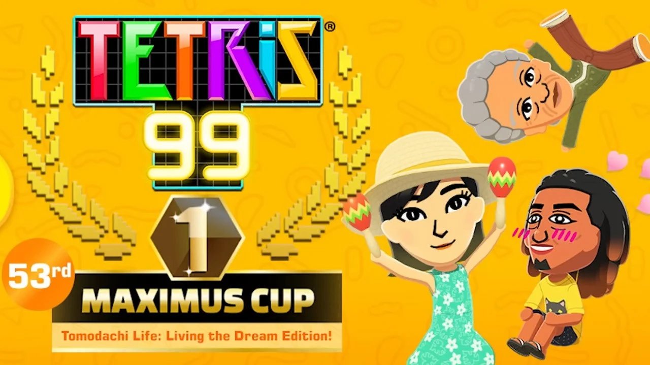 Tetris 99’s New Crossover Event Celebrates Tomodachi Life: Living The Dream, Unlock A Special Theme