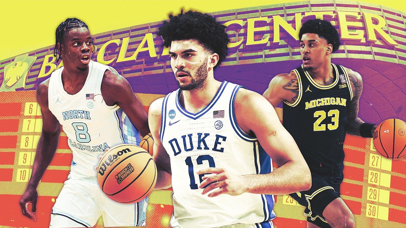 2026 NBA mock draft: Risers, fallers ahead of the May 10 lottery