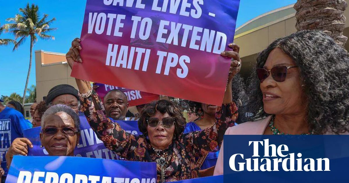 US supreme court to hear whether protected status of Haitians and Syrians can be revoked | US supreme court