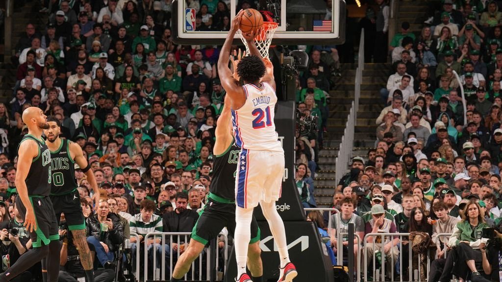 ‘Dominant’ Joel Embiid, 76ers’ defense shut down Celtics late