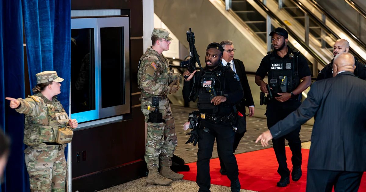 Secret Service officer shot at White House Correspondents’ Dinner was not hit by friendly fire, sources say