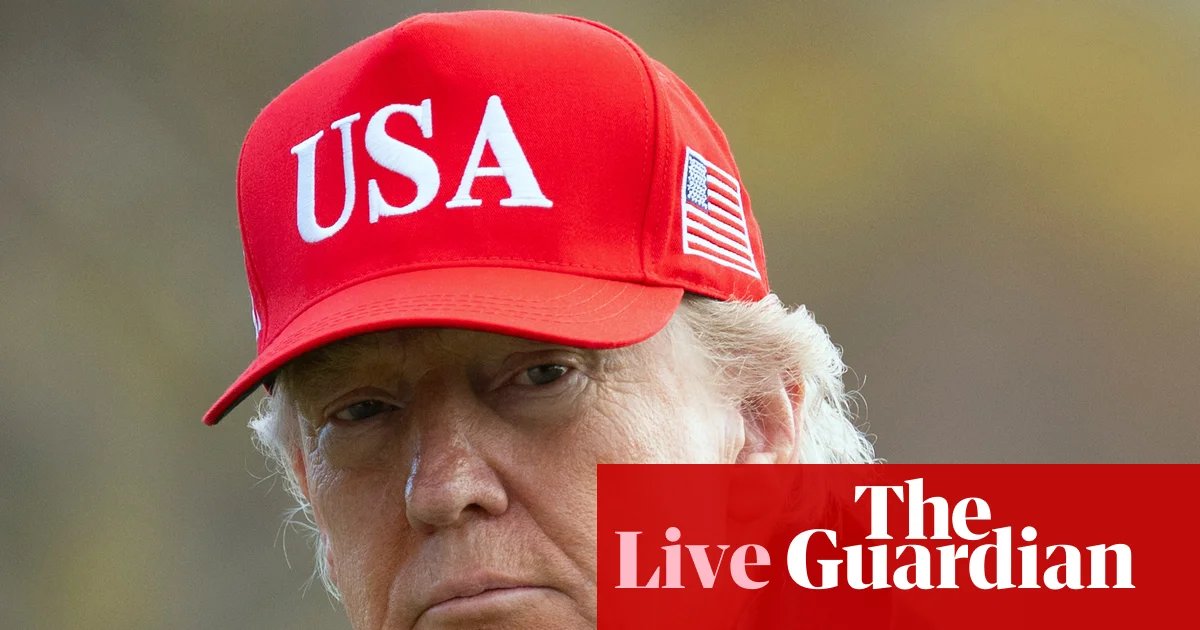 Trump seeks $1.5tn for defense department in budget request to Congress – US politics live | US politics
