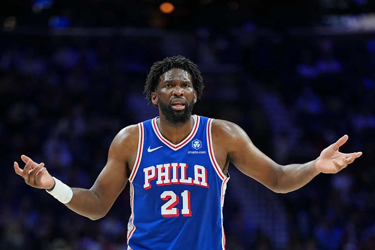 76ers, Joel Embiid send mixed messages over whether center is playing vs. Wizards: ‘Must be April Fools joke’
