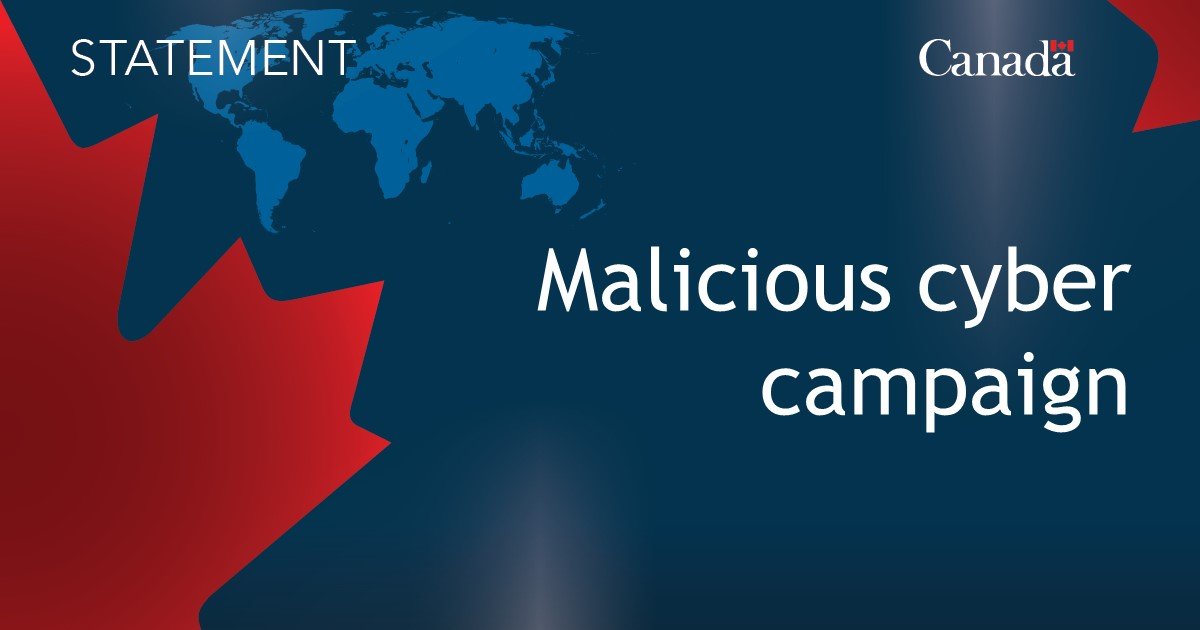 Canada stands with Germany to condemn malicious cyber campaign