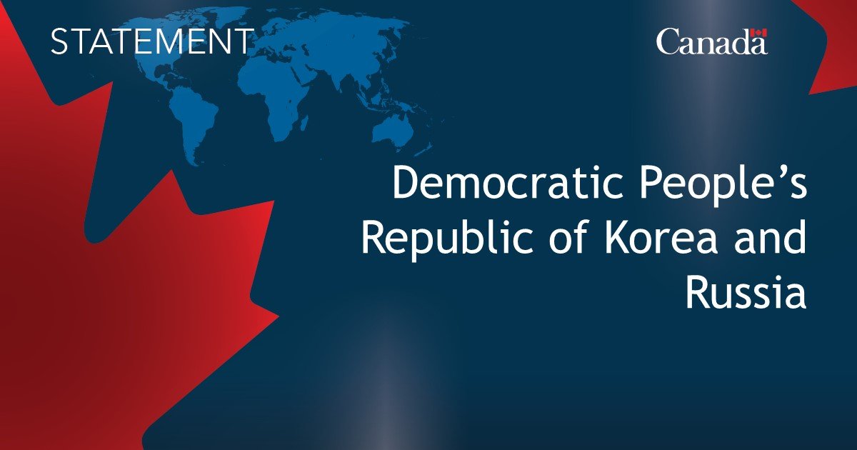 Joint Statement on Democratic People’s Republic of Korea and Russia