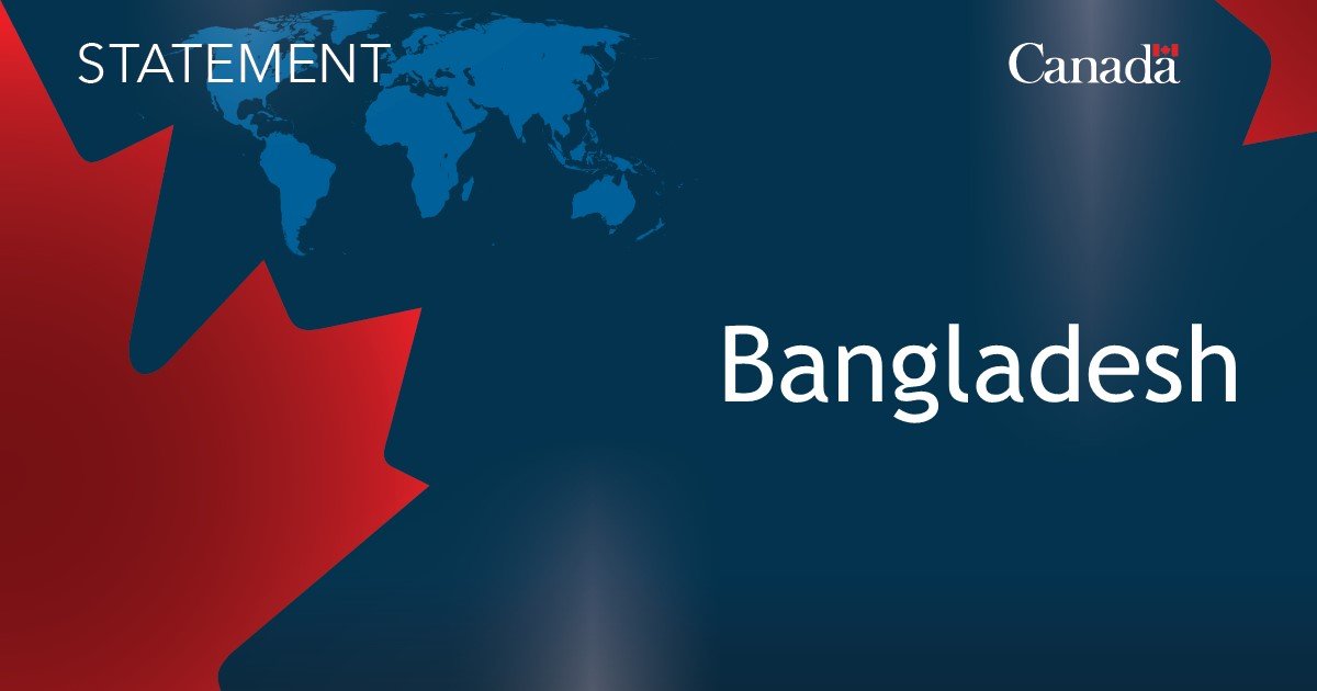 Statement following establishment of new interim government in Bangladesh