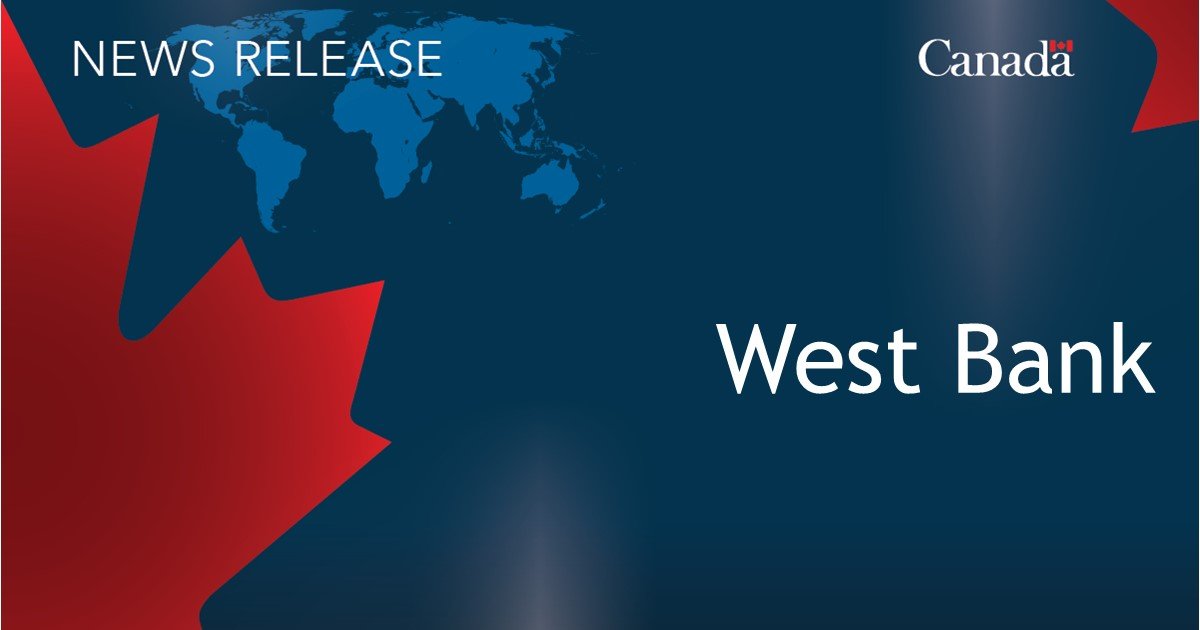 Canada imposes third round of sanctions on perpetrators of extremist settler violence against Palestinian civilians in West Bank