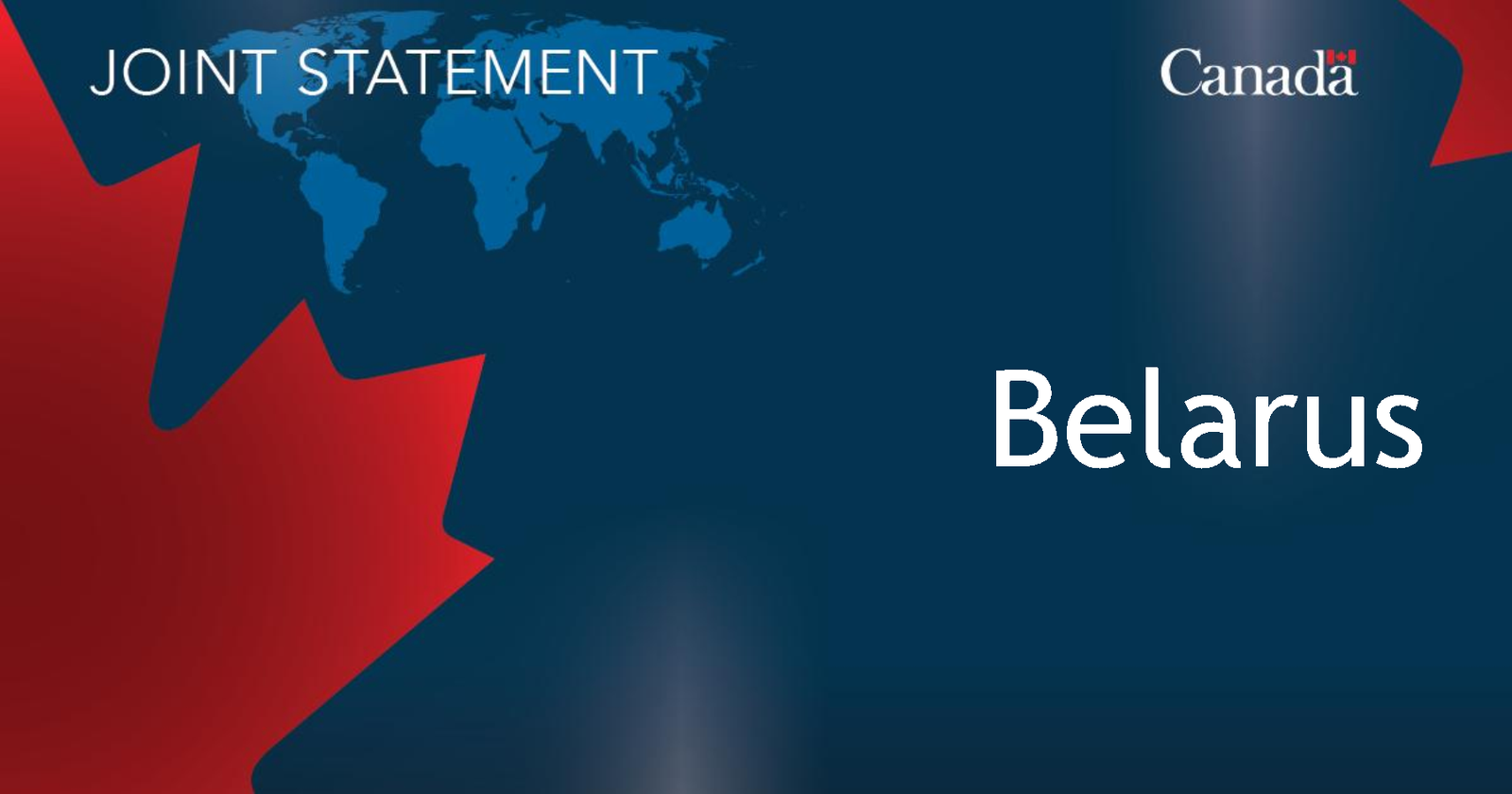 Australia, Canada, and the United Kingdom release joint statement on the Belarus election