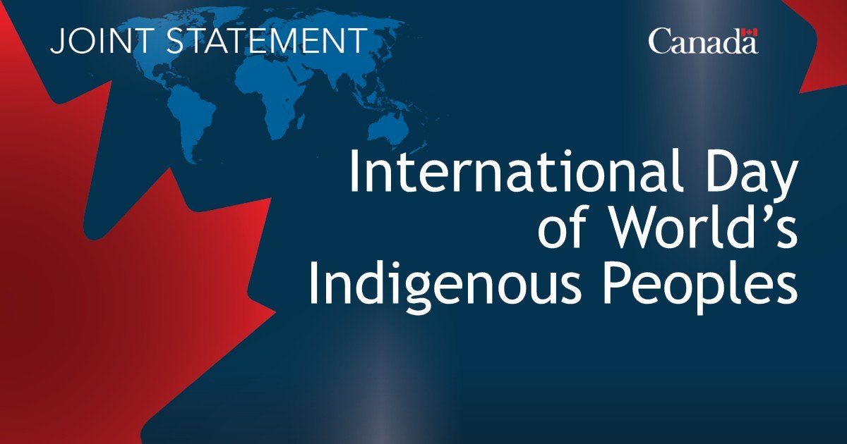 Statement on International Day of World’s Indigenous Peoples