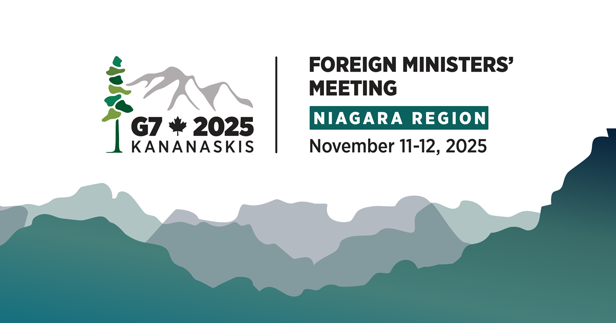 Minister Anand to host G7 Foreign Ministers’ Meeting in the Niagara Region, in Ontario