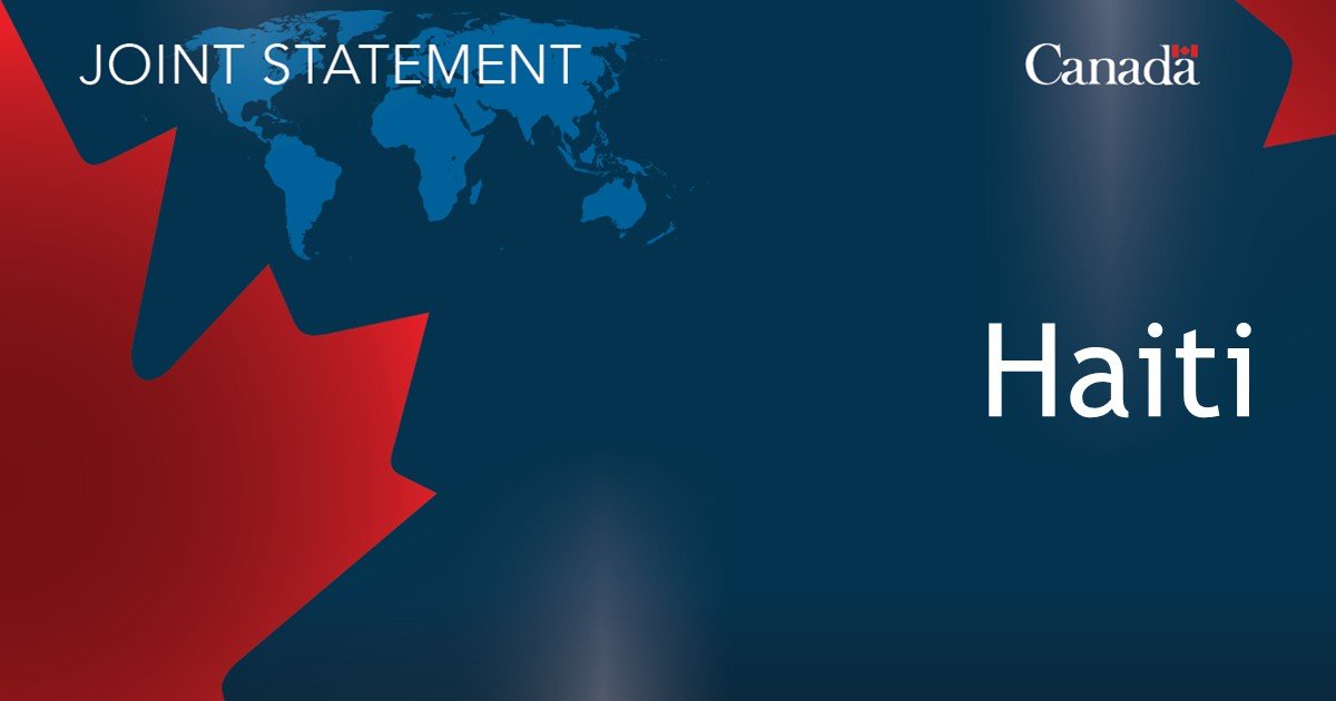 Joint Statement on Haiti Force Generation Conference