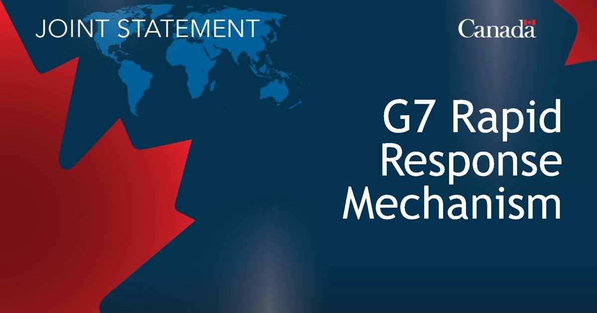 G7 Rapid Response Mechanism (RRM) releases report on joint monitoring of 2025 Moldovan parliamentary elections