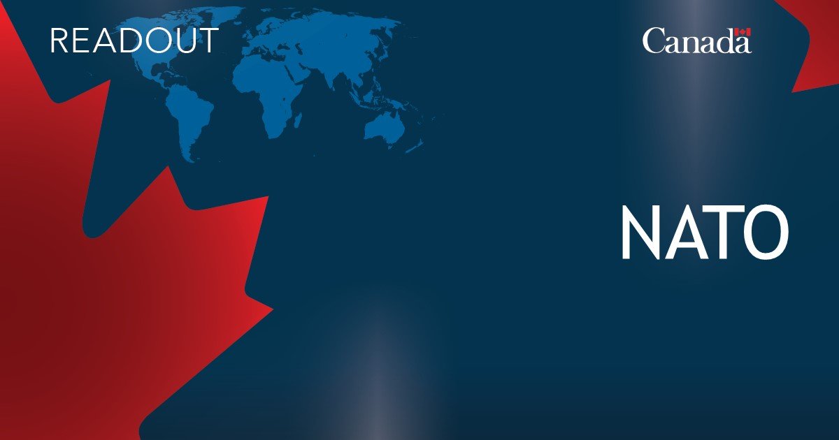 Minister Anand meets with Mark Rutte, NATO Secretary General  