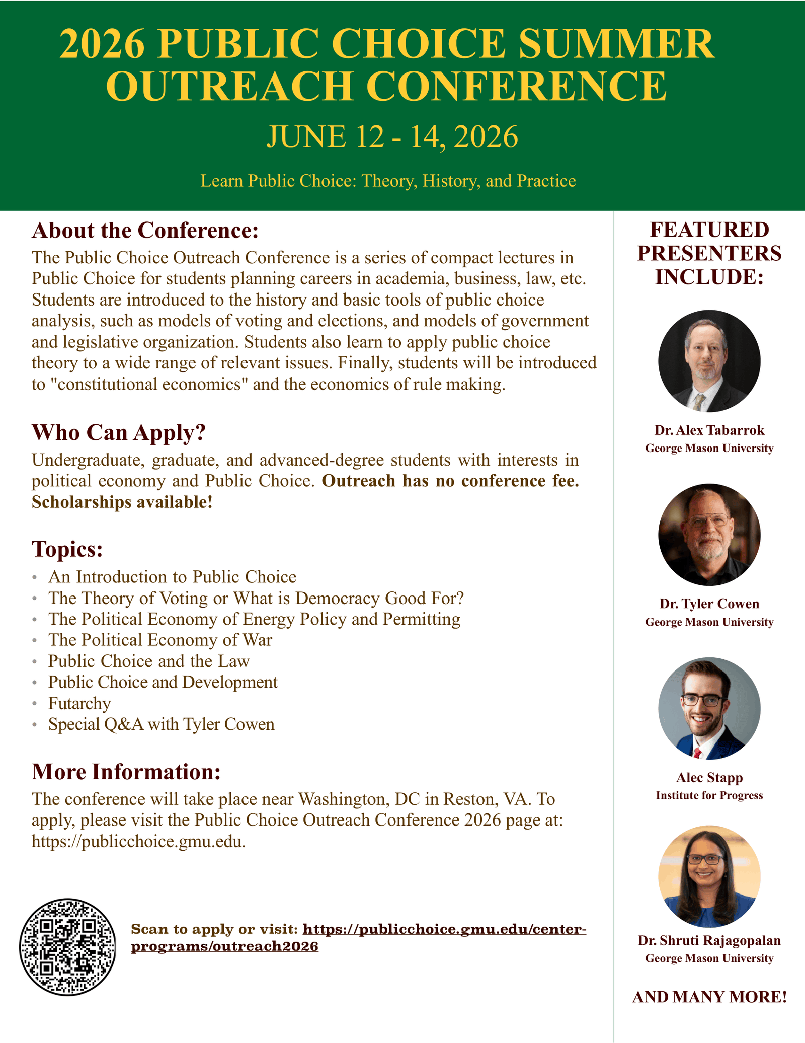 The Public Choice Outreach Conference!