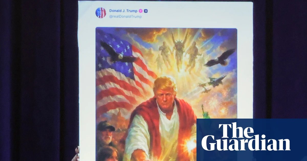 Trump tests his luck with the religious right amid feud with pope and AI Jesus posts | Donald Trump