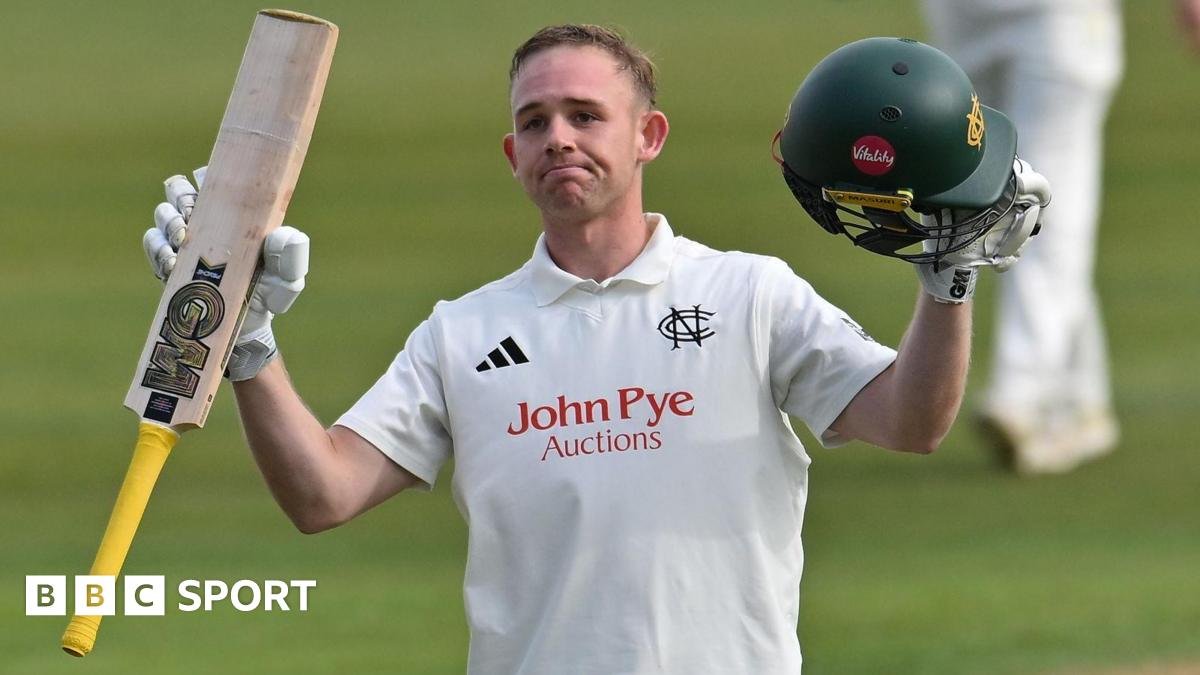 County Championship: Haynes ton rescues Notts on day one against Glam