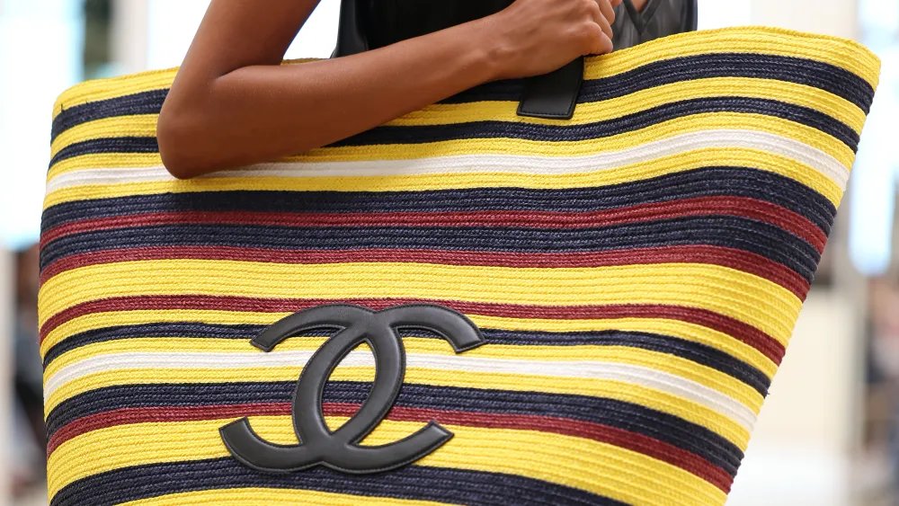 Chanel Supersizes the Beach Bag to Extreme Scale