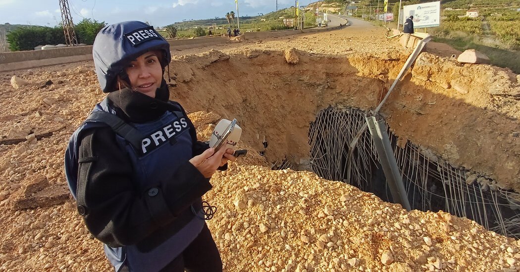 Israeli Strikes Kill a Journalist and Injure Another in Lebanon