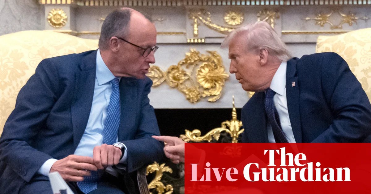 Trump threatens Germany with US troop reduction after Merz’s Iran war criticism – Europe live | World news