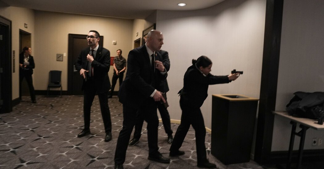Live Updates: Suspect Detained After Shots Reported at Dinner Attended by Trump